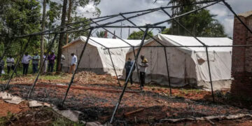 18 Suspected Ebola Patients Missing After Treatment Tent Set On Fire In Congo