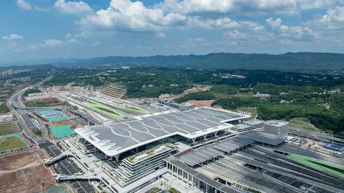 How China built world’s largest Chongqing rail station in 38 months with robot army