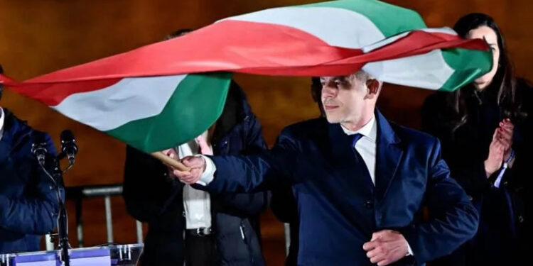 Hungary's new PM to be sworn in during 'regime change' party 1 Hungary’s new PM to be sworn in during ‘regime change’ party