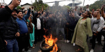Nepal sees anti-government protests over demolition of squatter settlements