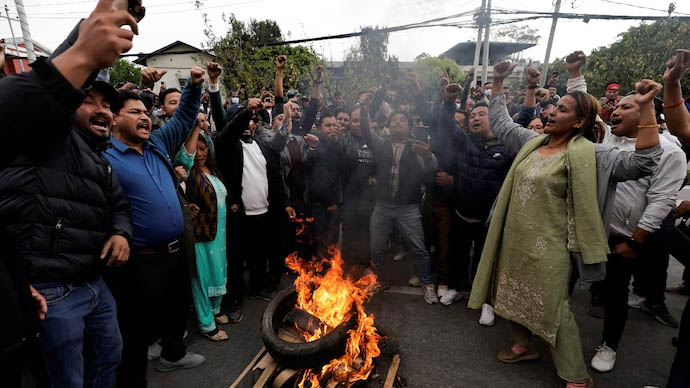 Nepal sees anti-government protests over demolition of squatter settlements