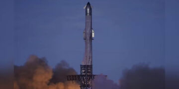 SpaceX launches its biggest, most beefed-up Starship yet on test flight