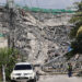 Dozens feared trapped after nine-storey building collapses in the Philippines