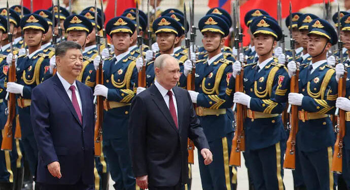 World in danger of reversing to law of jungle: Xi to Putin on Middle East war 1 World in danger of reversing to law of jungle: Xi to Putin on Middle East war