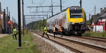 Train crashes into school minibus in Belgium’s Buggenhout, 4 killed