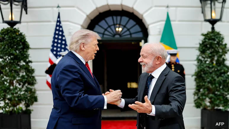 “Very Dynamic President”: Trump Praises Meeting With Brazil’s Lula At White House
