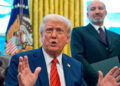 ‘We’ll knock them out a lot harder’: Trump warns Iran after US destroyers come under fire in Hormuz