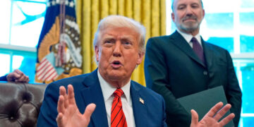 ‘We’ll knock them out a lot harder’: Trump warns Iran after US destroyers come under fire in Hormuz