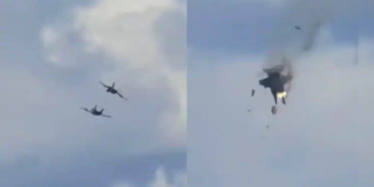 Video: Moment 2 Jets Collided Mid-Air At US Air Show
