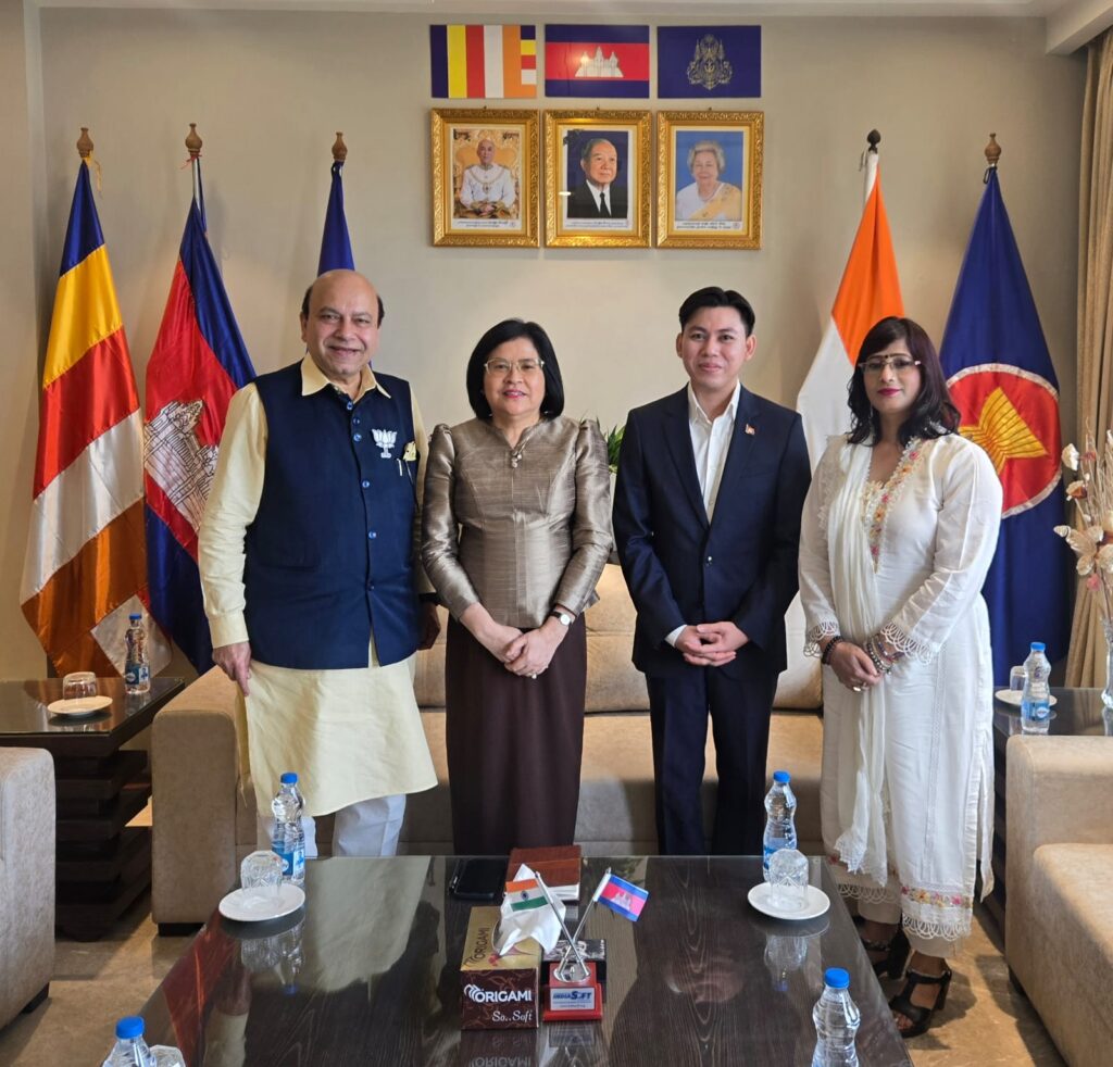 India: Senior BJP Leader Vijay Jolly Meets Cambodian Envoy, Pushes People-to-People Ties 1 WhatsApp Image 2026 06 03 at 6.24.09 PM