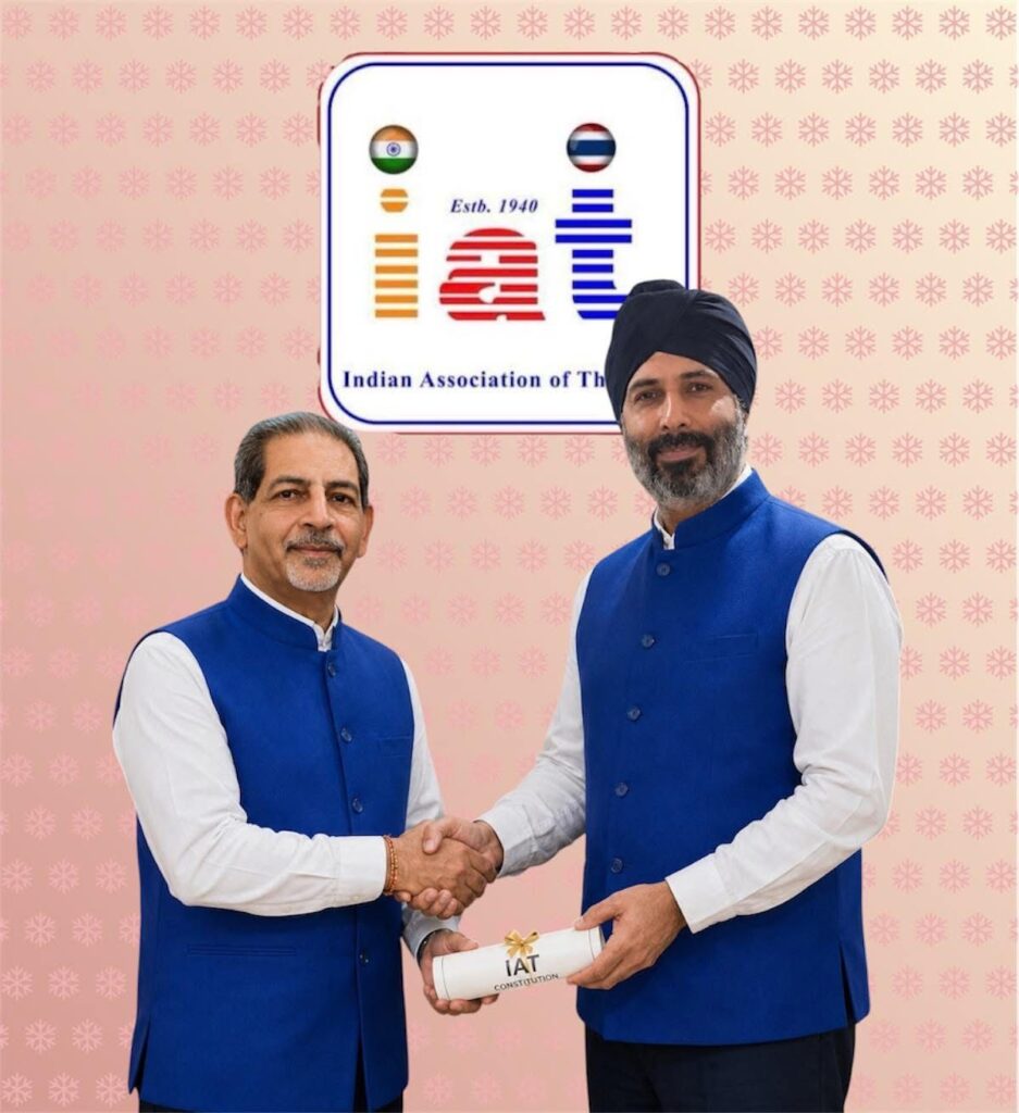 Nikhorn Sachdev takes charge of IAT; President steps down after four years, says, "Service will last forever." 1 WhatsApp Image 2026 06 09 at 3.47.51 PM