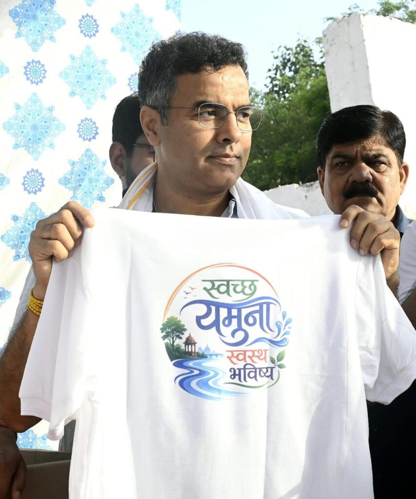 Yamuna Clean-Up Turns People’s Movement, Says Delhi Minister Parvesh Sahib Singh After Massive Ghat Drive 1 WhatsApp Image 2026 06 14 at 4.59.28 PM 1