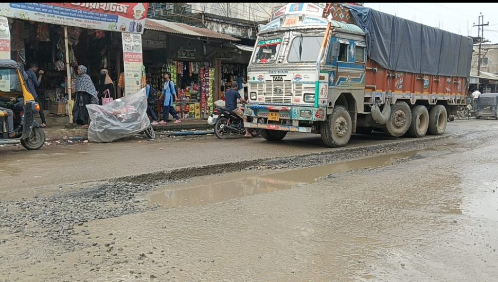 Katigorah Horror on NH-6: Sand-Limestone Mafia Turns Highway into Death Trap as Locals Bathe in Giant Roadside Potholes 1 WhatsApp Image 2026 06 15 at 4.33.41 PM 1