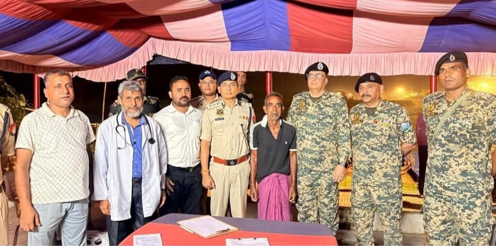 INDIA- BANGLADESH- Crisis at Katigorah Border: Indian Farmer Rescued Following High-Level Talks Between BSF and BGB 1 WhatsApp Image 2026 06 17 at 3.06.36 PM