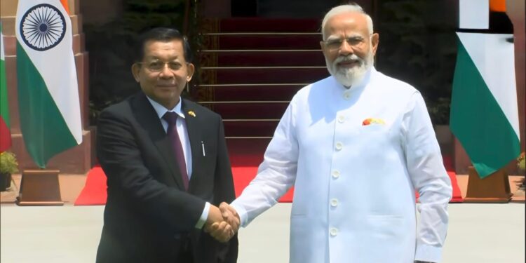 President U Min Aung Hlaing's Visit and the Future of India–Myanmar Relations 1 President U Min Aung Hlaing’s Visit and the Future of India–Myanmar Relations