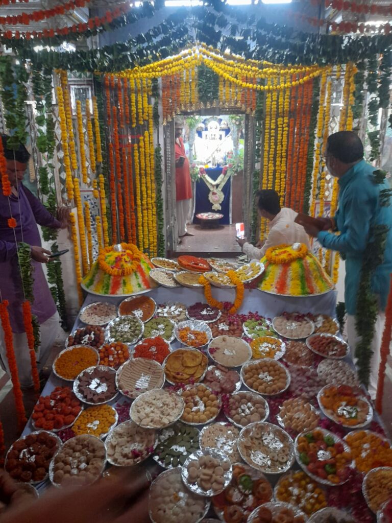 चारभुजा नाथ को रजत बागा धारण, छप्पन भोग व पान का भोग अर्पित 1 WhatsApp Image 2026 06 26 at 2.26.45 PM