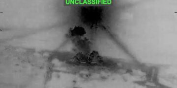 US hits 10 Iranian targets after Hormuz tanker drone attack