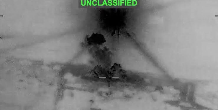 US hits 10 Iranian targets after Hormuz tanker drone attack 1 US hits 10 Iranian targets after Hormuz tanker drone attack