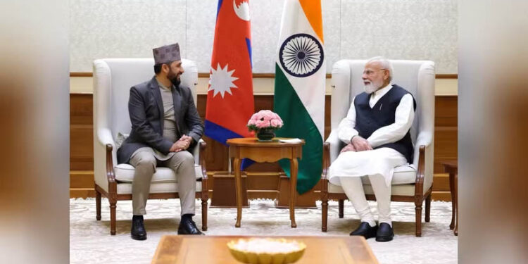 Nepal’s ruling party chief Rabi Lamichhane meets PM Modi in Delhi