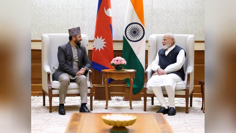 Nepal’s ruling party chief Rabi Lamichhane meets PM Modi in Delhi