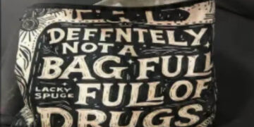 Police Find Drugs In Bag Labelled ‘Definitely Not A Bag Full Of Drugs’, 2 Arrested
