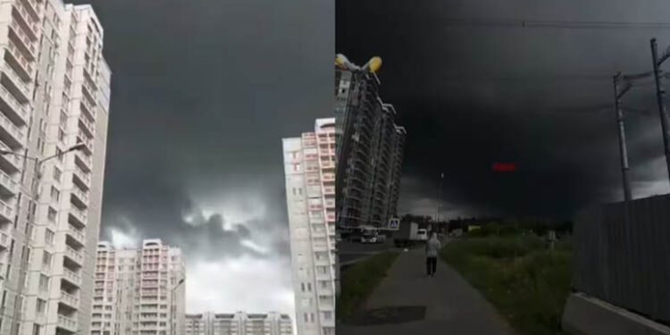 Did 'Black Rain' Fall On Moscow? Residents Say Yes, But The Kremlin Denies It 1 Did ‘Black Rain’ Fall On Moscow? Residents Say Yes, But The Kremlin Denies It