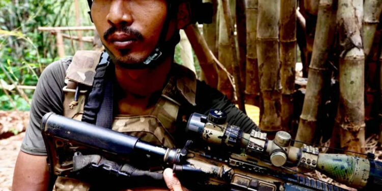 Inside Myanmar, rebels are losing ground as military forces men into army