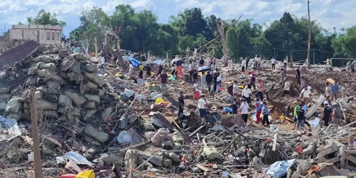 Myanmar explosion toll rises to 55. What we know so far
