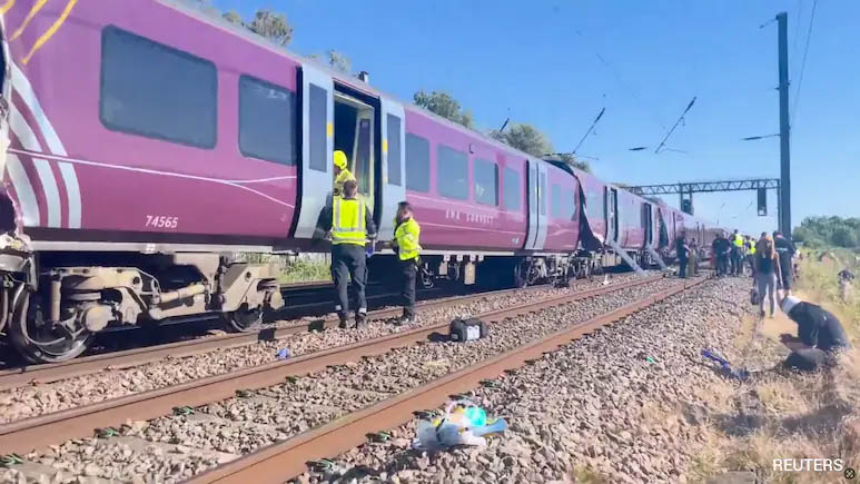 “Lot Of People Had Broken Legs”: Passenger Recounts UK Train Collision Horror