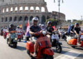 10,000 Vespas Swarm Rome’s Historic Sites To Mark Scooter’s 80th Anniversary