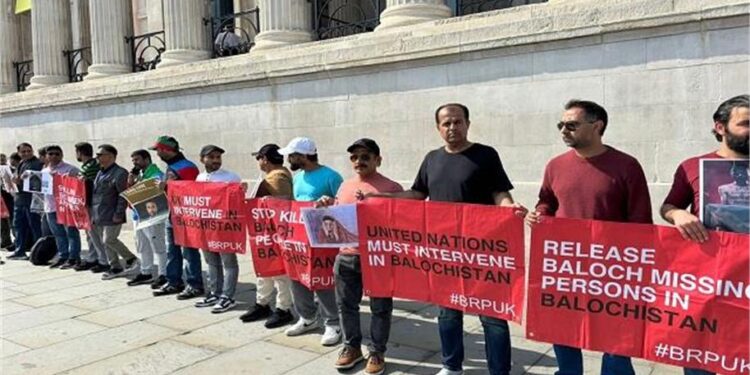 Protest Targets Pakistan Over Balochistan, Three-Day Hunger Strike Planned in London