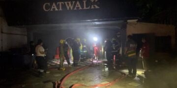 สลด! เพลิงไหม้ “CAT WALK CLUB”เมืองพัทยา พนักงานวัย 29 ปี หนีไม่ทันดับคาห้องน้ำ