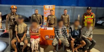 ตำรวจ บก.จร.สกัดจับรถยนต์ ลักลอบขนต่างด้าว หนุ่มพม่ารับได้ค่าหัวคนละ 900