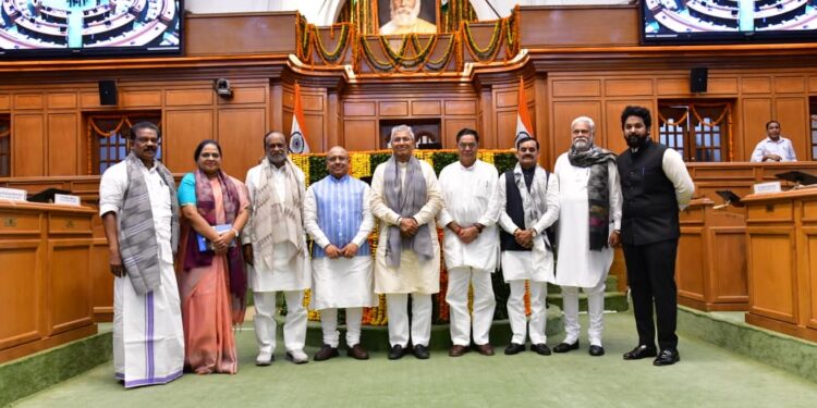 One Nation, One Election: Speaker Vijender Gupta Urges Consensus, Constitutional Safeguards 1 One Nation, One Election: Speaker Vijender Gupta Urges Consensus, Constitutional Safeguards