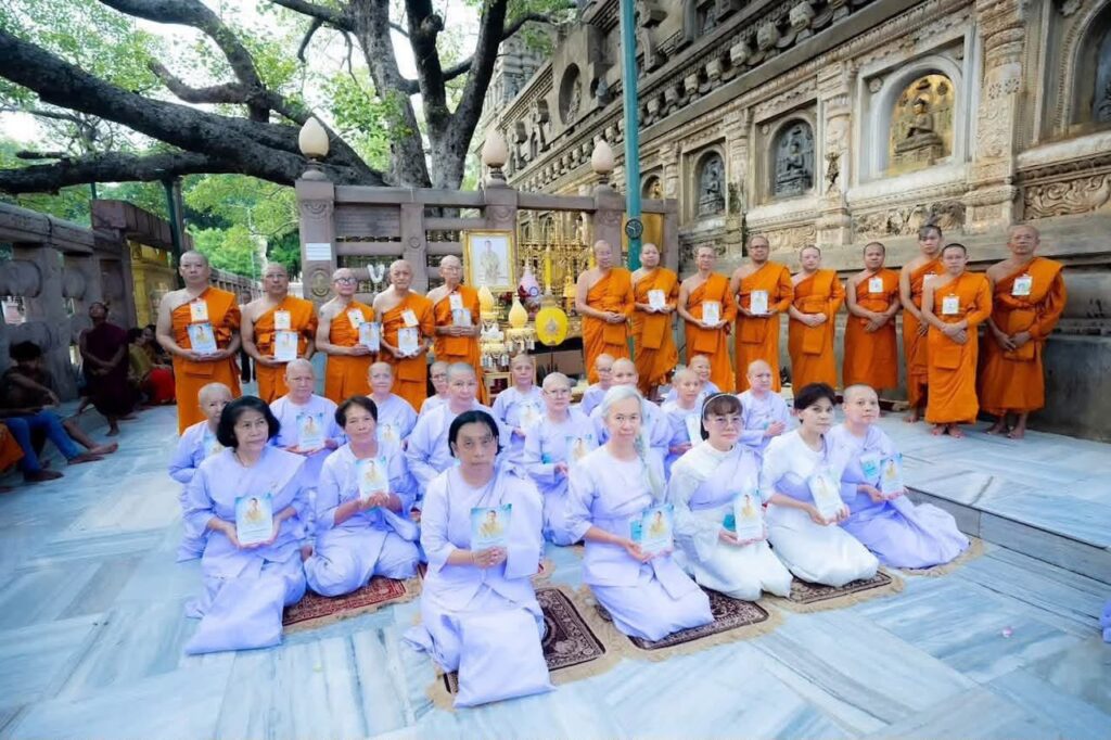 120 Novices Take Vows Beneath Bodhi Tree in Global Buddhist Gathering 5 WhatsApp Image 2026 07 08 at 7.30.50 PM