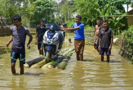 Severe Flooding Ravages Assam: Thousands Displaced, Rescue and Relief Operations Intensify. 1 WhatsApp Image 2026 07 23 at 10.46.29 PM 1