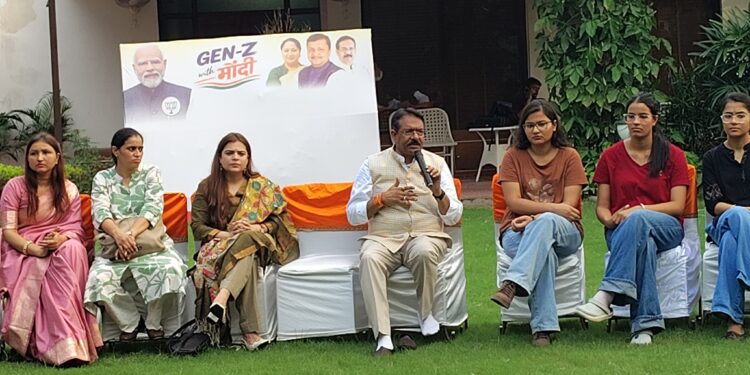 ‘Gen-Z with Modi’: Delhi BJP Hosts Youth Dialogue, Highlights New India Vision