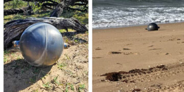 Mysterious Spheres Wash Up On Australian Beach, Could Be Rocket ‘Space Balls’