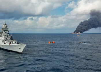 "Won't Forget": China Thanks India For Rescuing Crew From Fire-Stricken Tanker 4 “Won’t Forget”: China Thanks India For Rescuing Crew From Fire-Stricken Tanker