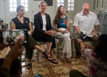 US lawmakers visiting Cuba slam Trump’s energy embargo over humanitarian toll