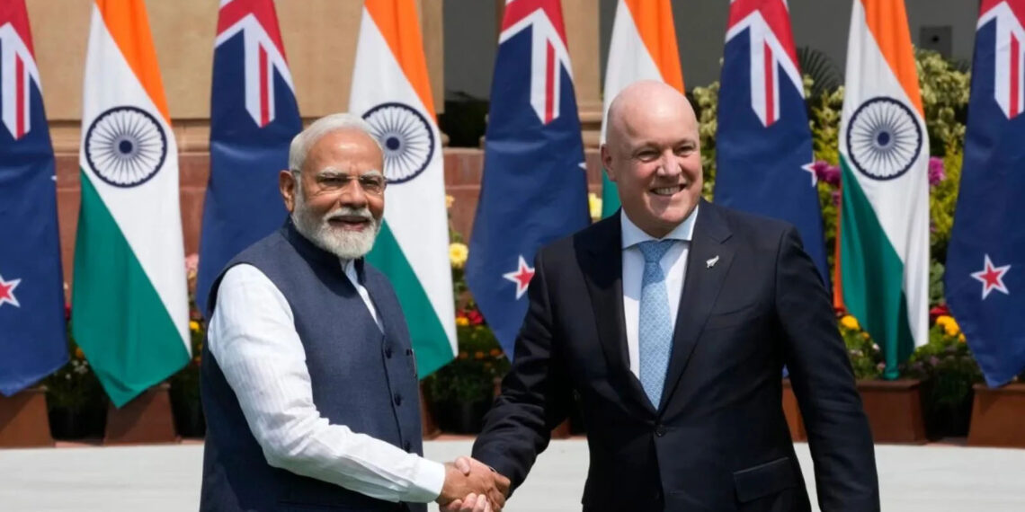 India, New Zealand forge strategic partnership, target Rs 35,000 crore trade