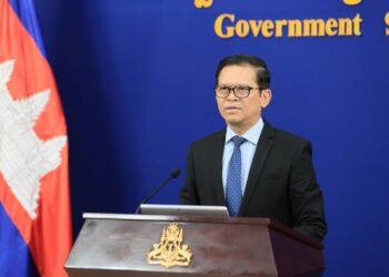 โฆษกรัฐบาลเขมรคุยโวบอกประชาคมโลกไม่นิ่งเฉยต่อข้อกล่าวหาไทยยึดดินแดนกัมพูชา