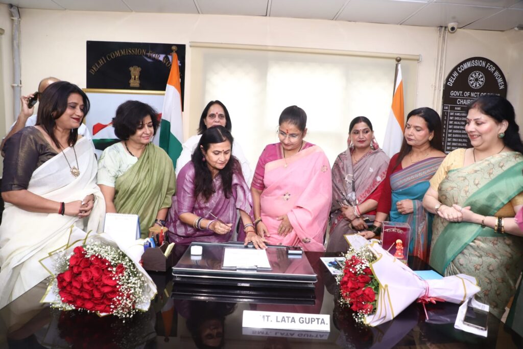 Lata Gupta Takes Charge as Delhi Women’s Commission Chief, Pledges Stronger Protection for Women’s Rights 1 WhatsApp Image 2026 07 31 at 7.41.40 PM