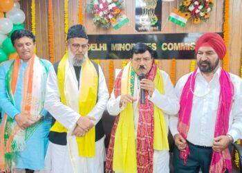 दिल्ली अल्पसंख्यक आयोग में नई जिम्मेदारी, मोहम्मद हारून ने संभाला पदभार; शिक्षा, रोजगार और सामाजिक सौहार्द को बताया प्राथमिकता