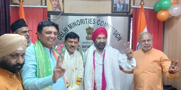 दिल्ली अल्पसंख्यक आयोग में सरदार कुलदीप सिंह ने संभाला कार्यभार, शिक्षा और रोजगार को बताया प्राथमिकता
