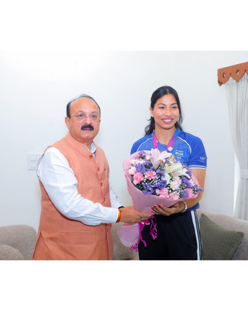 India: Delhi Backs Sporting Excellence as Minister Ashish Sood Meets World Champion Anahat, Boxing Star Lovlina 1 WhatsApp Image 2026 08 04 at 5.48.00 PM 1