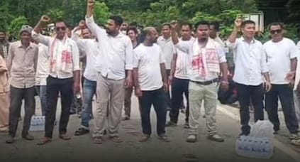 Assam–Arunachal Border Tension Escalates After Stone Pelting Near Likabali; Assam Police Fire Controlled Rounds. 1 WhatsApp Image 2026 08 13 at 7.44.18 PM