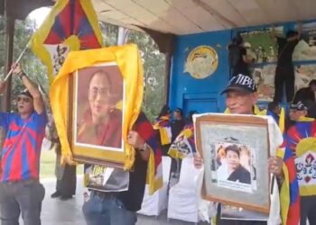 Dalhousie Tibetan Community Holds Bike Rally in Solidarity with Lobga Rangzen