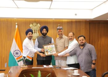 Delhi Minister Sirsa Pushes Green, Durable Industrial Infrastructure in Adarsh Nagar