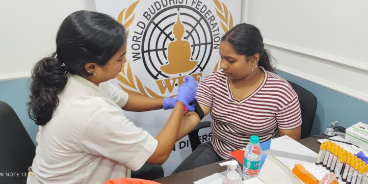 India: TV Journalists Get a Health Check-Up Boost in Mumbai as TVJA, World Buddhist Federation Host Medical Camp